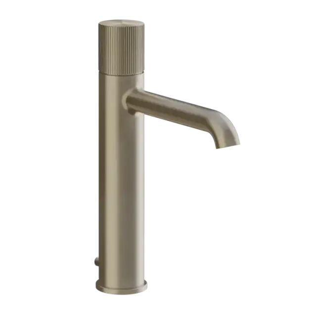 Смеситель для раковины Gessi HABITO RIGATO 70505#149 цвет-finox brushed nickel