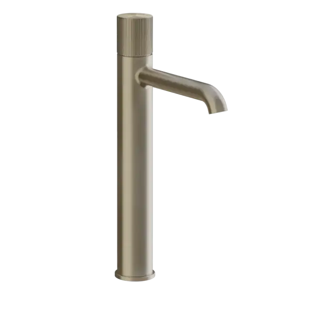 Смеситель для раковины Gessi HABITO RIGATO 70504#149 цвет-finox brushed nickel