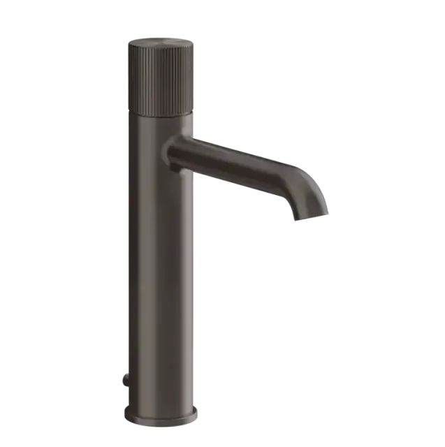 Смеситель для раковины Gessi HABITO RIGATO 70505#707 цвет-black metal brushed PVD