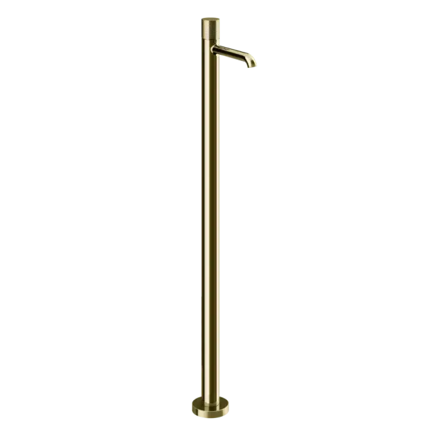 Смеситель для ванны Gessi HABITO DIAMANTATO 70495#710 цвет-латунь PVD