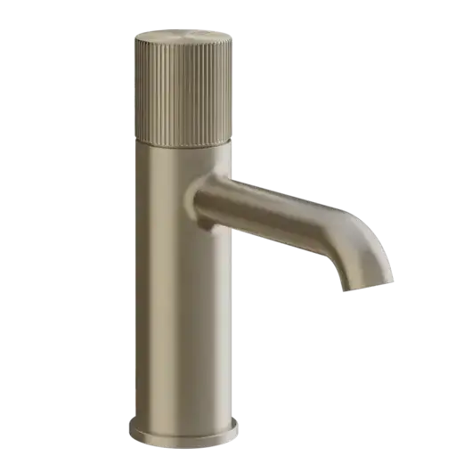 Смеситель для раковины Gessi HABITO RIGATO 70502#149 цвет-finox brushed nickel