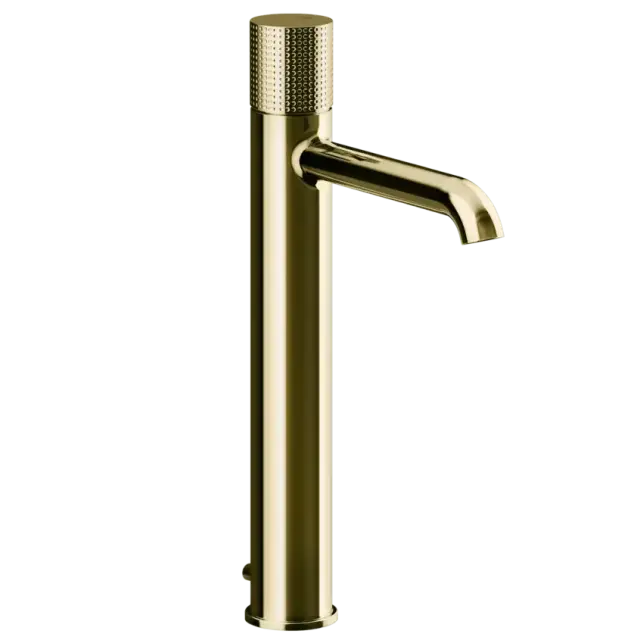 Смеситель для раковины Gessi HABITO CESELLO 70403#710 цвет-латунь PVD