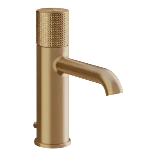 Смеситель для раковины Gessi HABITO CESELLO 70401#726 цвет-warm bronze brushed PVD