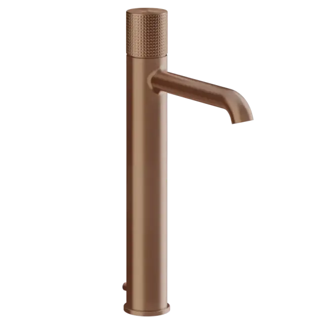 Смеситель для раковины Gessi HABITO CESELLO 70403#708 цвет-браш.медь PVD