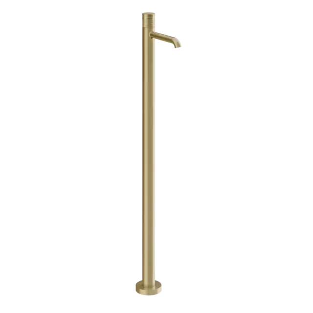 Смеситель для ванны Gessi HABITO TRAME 70395#727 цвет-браш.латунь PVD