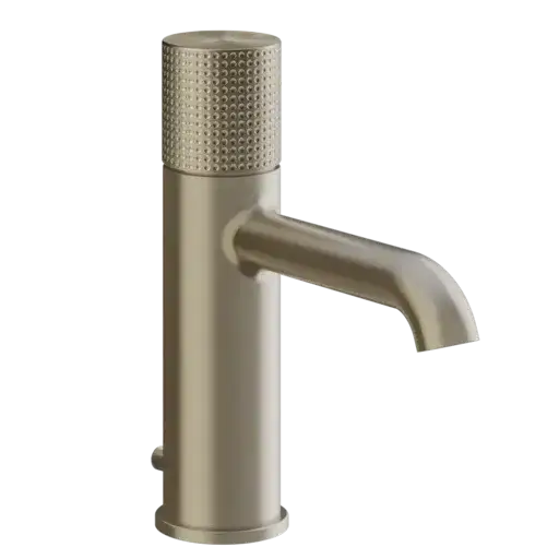 Смеситель для раковины Gessi HABITO CESELLO 70401#149 цвет-finox brushed nickel