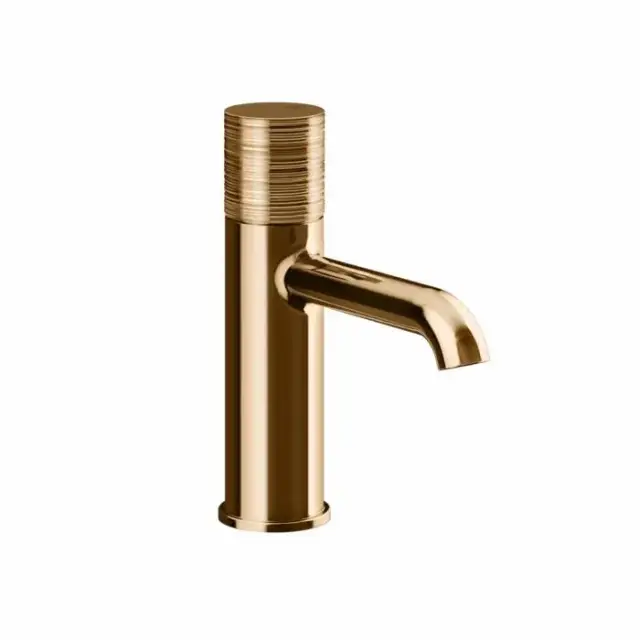 Смеситель для раковины Gessi HABITO TRAME 70302#735 цвет-warm bronze PVD