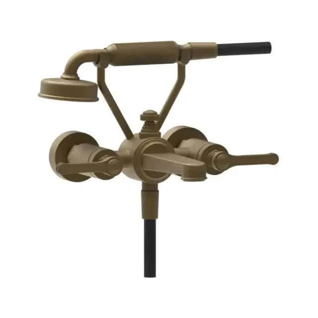 Смеситель для ванны Gessi VENTI20 65113#713 античная латунь