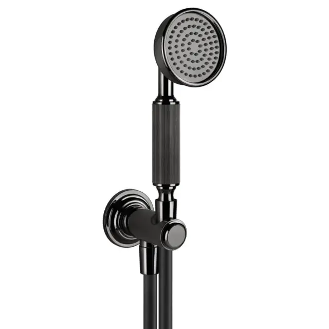 Душевой гарнитур Gessi VENTI20 65123#706 black metal PVD