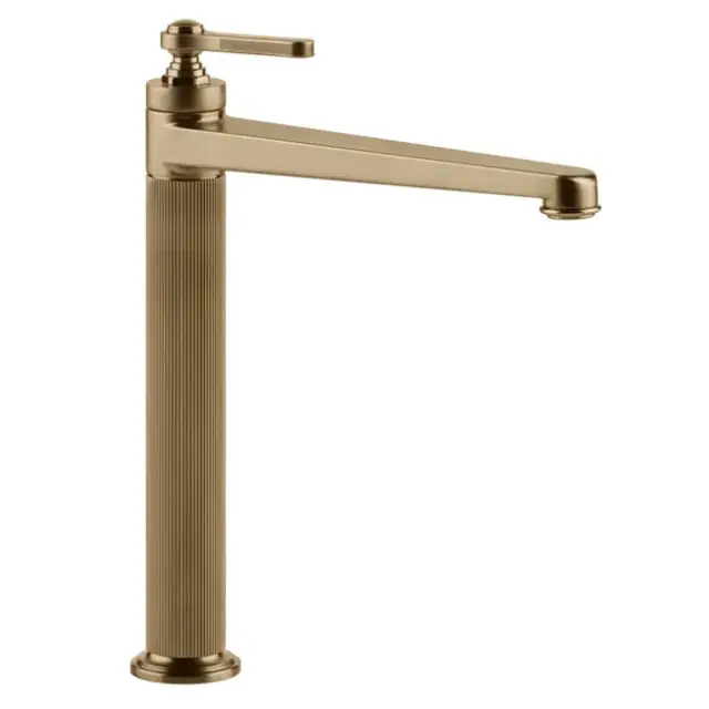 Смеситель для раковины Gessi VENTI20 65003#726 цвет-warm bronze brushed PVD
