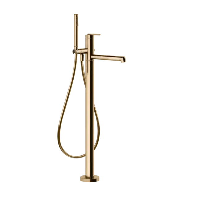 Смеситель для ванны Gessi INGRANAGGIO 63528#735 warm bronze PVD