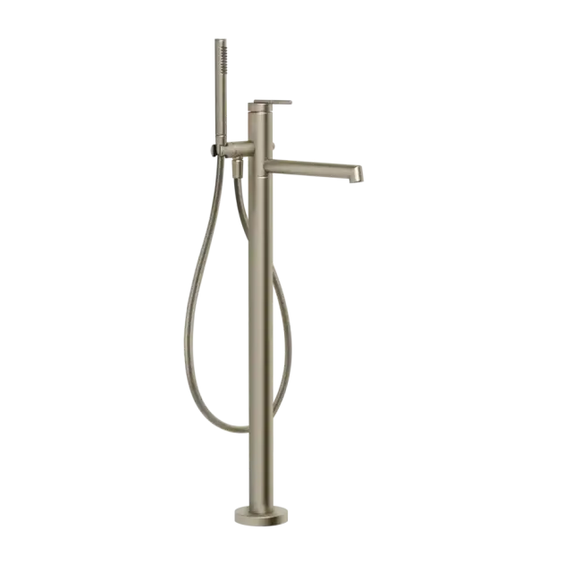 Смеситель для ванны Gessi INGRANAGGIO 63528#149 finox brushed nickel