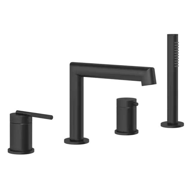 Смеситель для ванны Gessi INGRANAGGIO 63537#299 черный XL