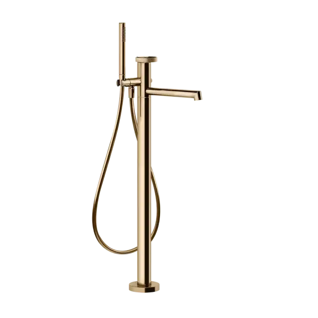 Смеситель для ванны Gessi ANELLO 63328#735 warm bronze PVD