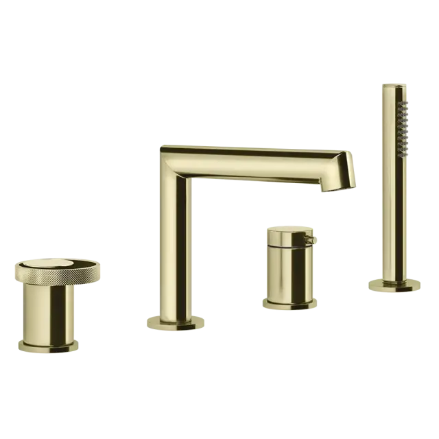 Смеситель для ванны Gessi ANELLO 63337#710 латунь PVD