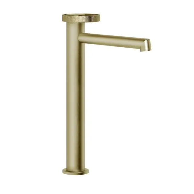 Смеситель для раковины Gessi ANELLO 63305#727 браш.латунь PVD