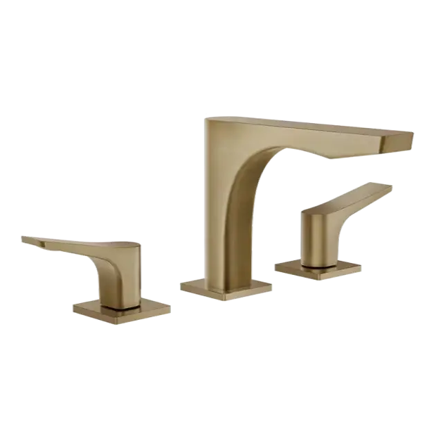 Смеситель для раковины Gessi RILIEVO 59012#726 warm bronze brushed PVD