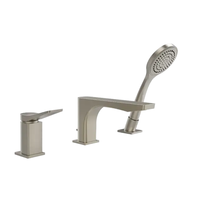 Смеситель для ванны Gessi RILIEVO 59037#149 finox brushed nickel