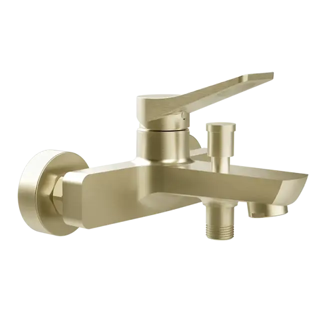 Смеситель для ванны Gessi RILIEVO 59013#727 браш.латунь PVD