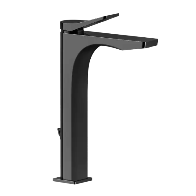 Смеситель для раковины Gessi RILIEVO 59009#706 black metal PVD