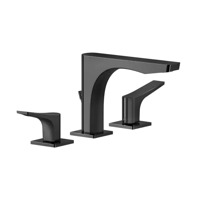 Смеситель для раковины Gessi RILIEVO 59011#706 black metal PVD