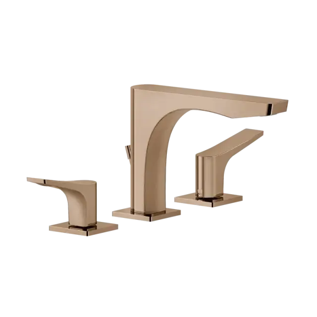 Смеситель для раковины Gessi RILIEVO 59011#030 медь PVD