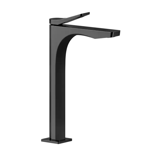 Смеситель для раковины Gessi RILIEVO 59004#706 black metal PVD