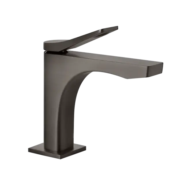 Смеситель для раковины Gessi RILIEVO 59002#707 black metal brushed PVD
