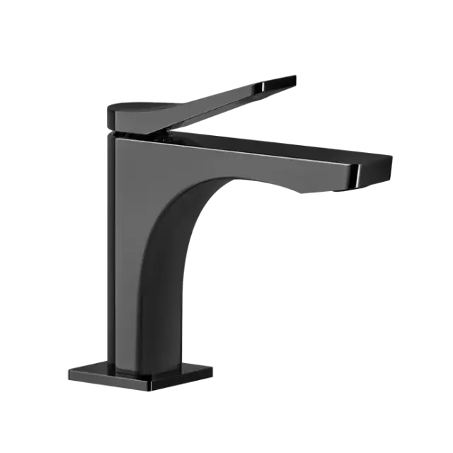 Смеситель для раковины Gessi RILIEVO 59002#706 black metal PVD