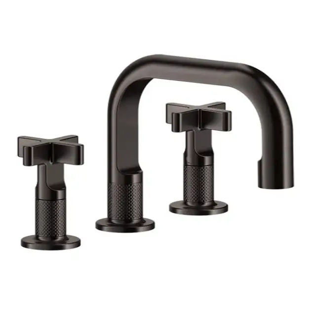 Смеситель для раковины Gessi INCISO 58111#707 black metal brushed PVD