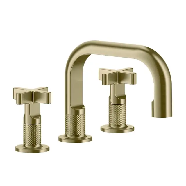 Смеситель для раковины Gessi INCISO 58111#727 браш.латунь PVD