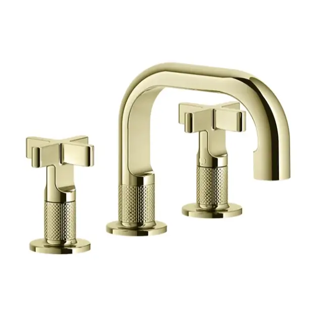 Смеситель для раковины Gessi INCISO 58112#710 латунь PVD