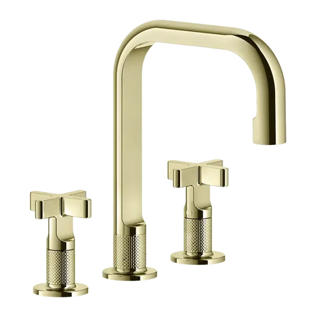 Смеситель для раковины Gessi INCISO 58114#710 латунь PVD