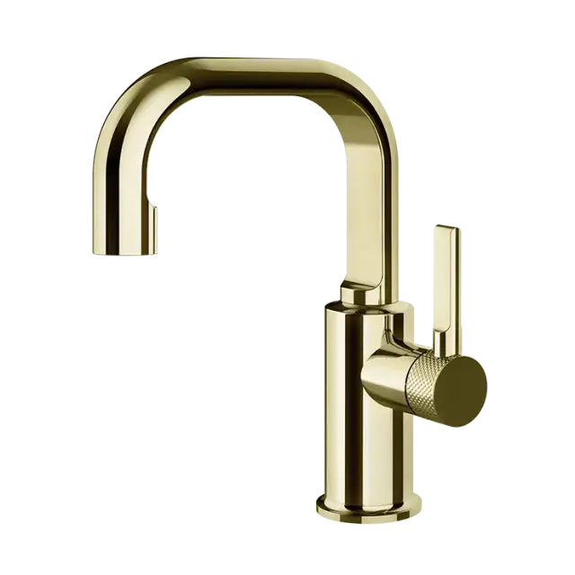 Смеситель для раковины Gessi INCISO 58009#710 латунь PVD