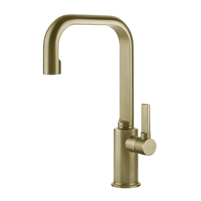 Смеситель для раковины Gessi INCISO 58006#727 браш.латунь PVD