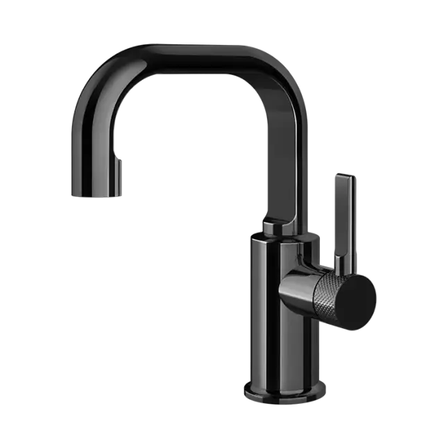 Смеситель для раковины Gessi INCISO 58009#706 black metal PVD