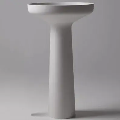 Раковина Antonio Lupi Ago AGO85 FLUMOOD белый, дон.клап.-хром