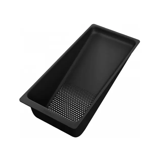 Дуршлаг черный матовый