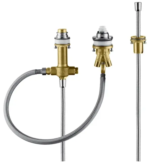 Скрытая часть смесителя для ванны