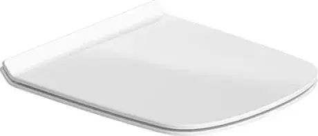 Сиденье для компакта съемное, с автоматическим закрыванием SoftClose белый глянец