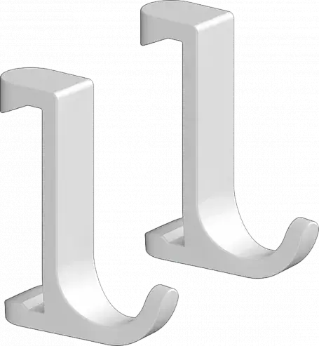 Крючок HANSGROHE WALLSTORIS 27929700 матовый белый