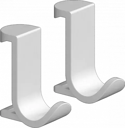 Крючок HANSGROHE WALLSTORIS 27914700 матовый белый