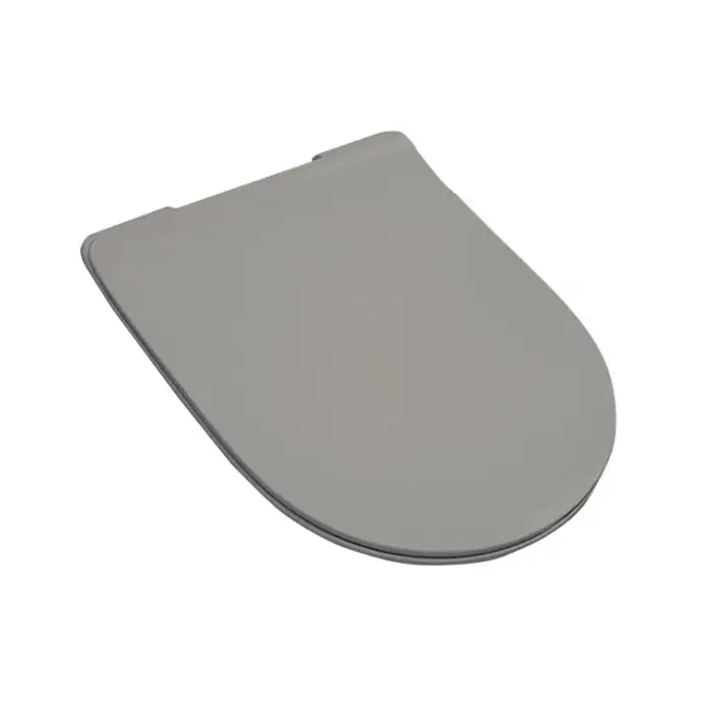 Сиденье для унитаза Slim, быстросъемное grigio oliva opaco