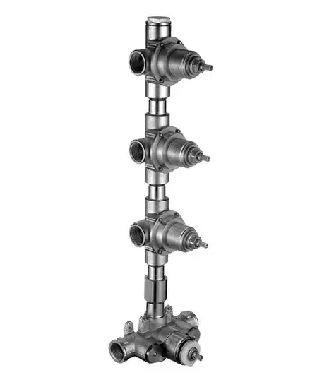 ™ Fantini 19003903A Встраиваемая часть термостатического смесителя для душа 3/4'' / 3 выпуска