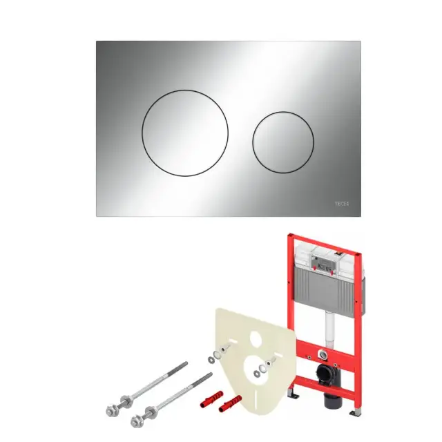 Комплект для установки подвесного унитаза Tece TECEbase 2.0