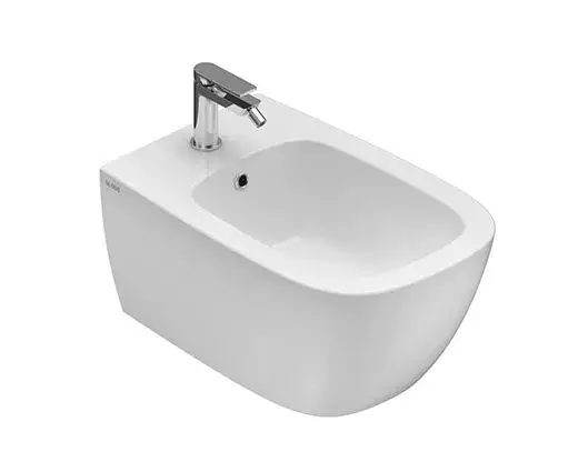 GLOBO GNS09BI Биде GENESIS подвесное, размер 55 см, крепление в комплекте, цвет bi (Bianco)