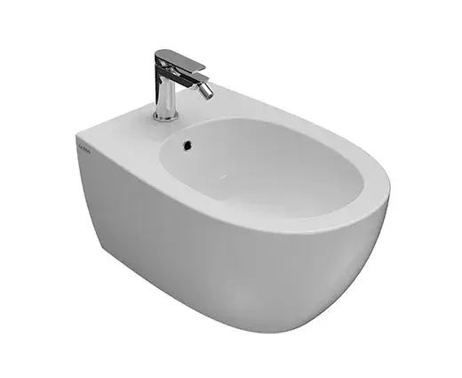 GLOBO MDS09BI Биде подвесное 4ALL, размер 54 см, крепление в комплекте, цвет bi (Bianco)