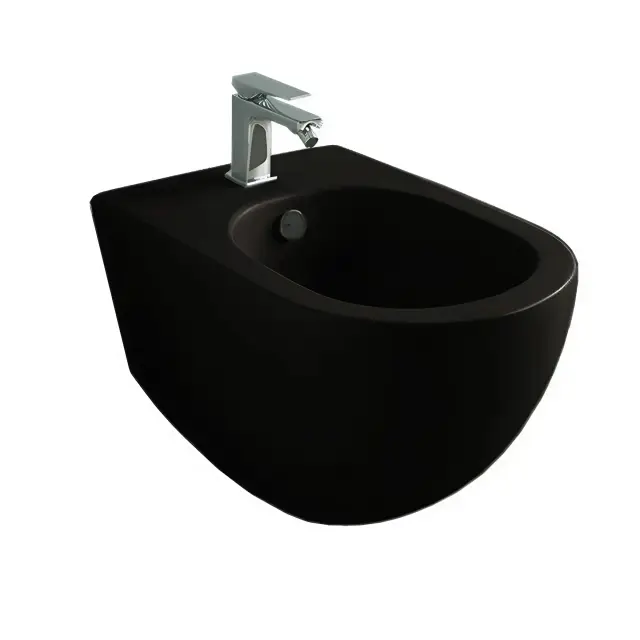 Биде Art Ceram FILE 2.0 FLB003.17.00 Цвет- черный матовый/покрытие Saniglaze