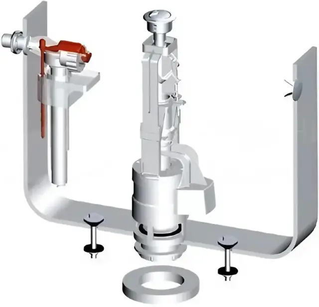Запчасть для монтажа сантехники Art Ceram Hermitage HEA010.71 Цвет-хром
