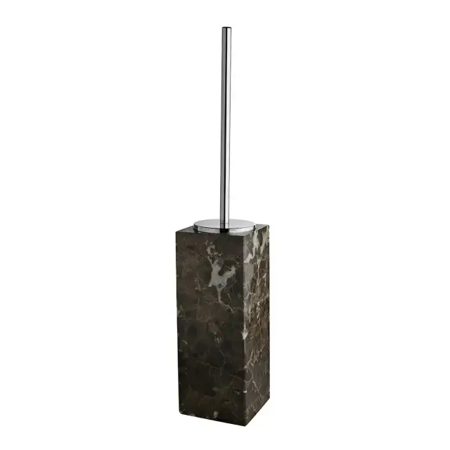 Ершик туалетный 3SC Palace Marble PA17AEMSL цвет-Emperador Dark marble/chrome
